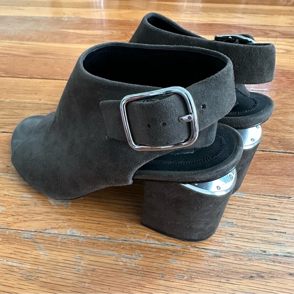 Alexander Wang suede block heel sandals - Picture 3 of 12